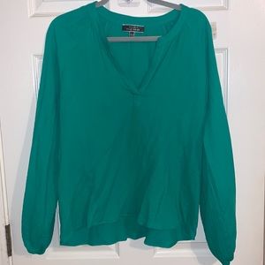 Blue Blush Long Sleeve Top